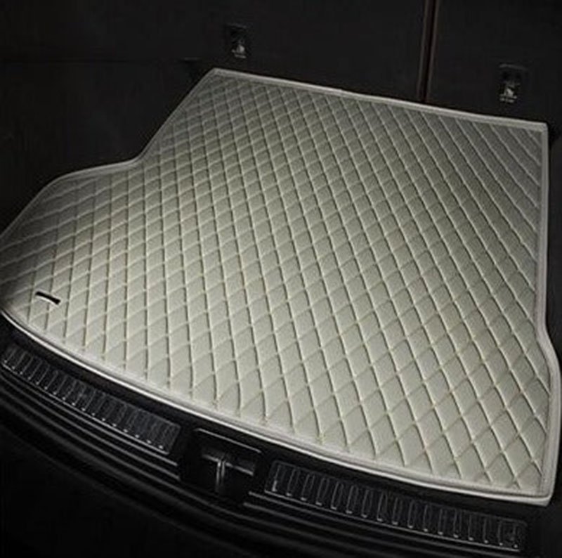 Cheap Grey Luxury Leather Diamond Trunk Base Mats UK