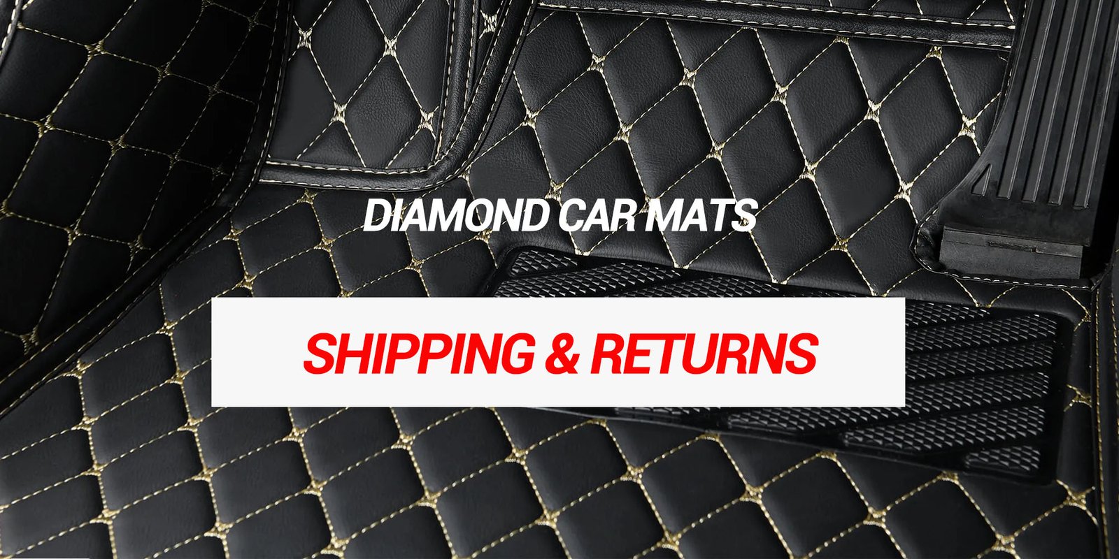 Diamante Car Mats UK Shipping & Returns